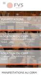 Mobile Screenshot of fvsgroup.ch