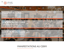 Tablet Screenshot of fvsgroup.ch